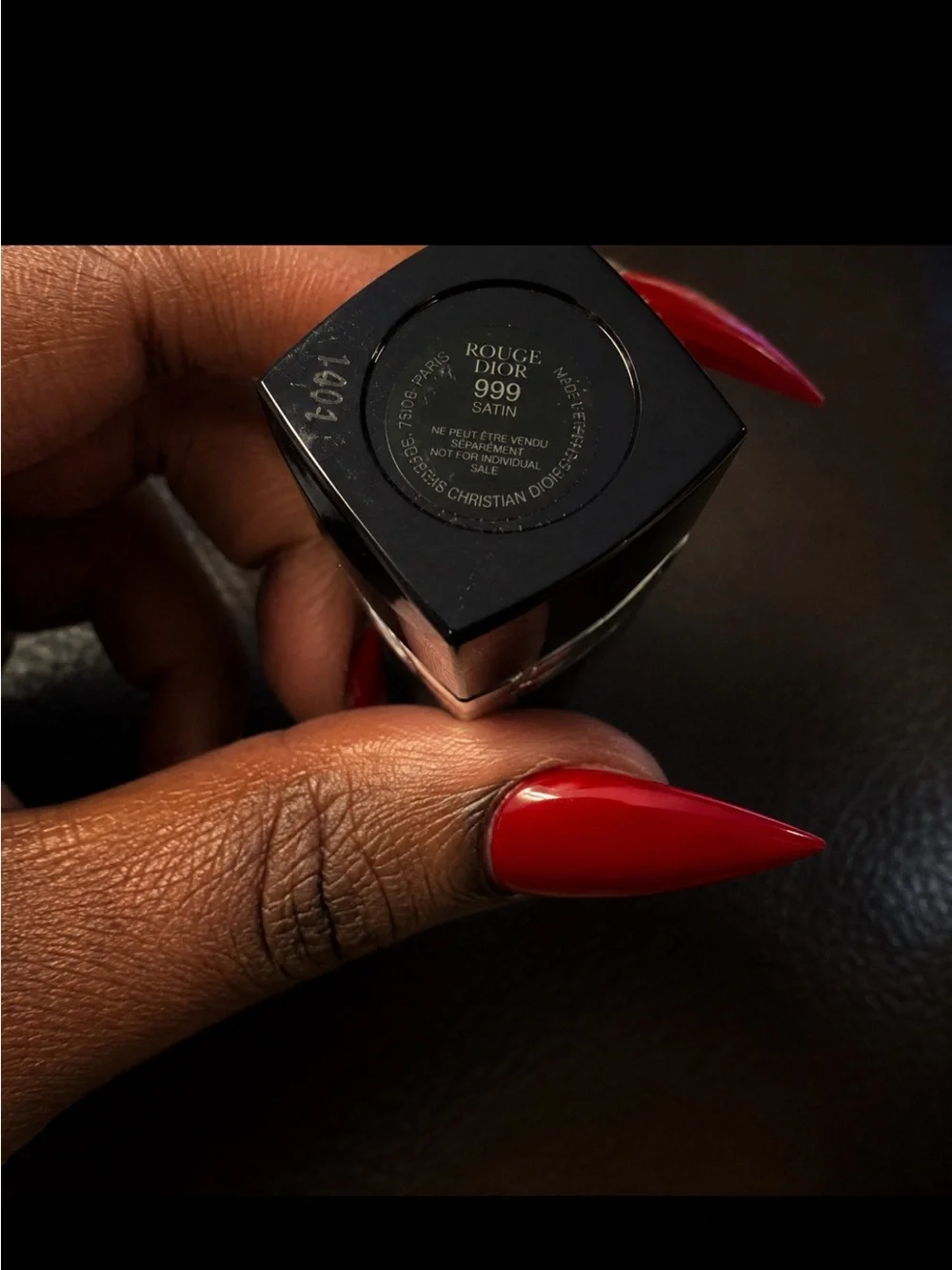 Christian Dior VIP Rouge 999 Travel Coffret Gift Set Mirror‎ Tag Lipstick NIB